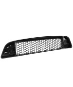 Grille Compatible With 2013-2014 Ford Mustang Shelby GT500, Shelby Style Black Front Bumper Grill Hood Mesh by IKON MOTORSPORTS