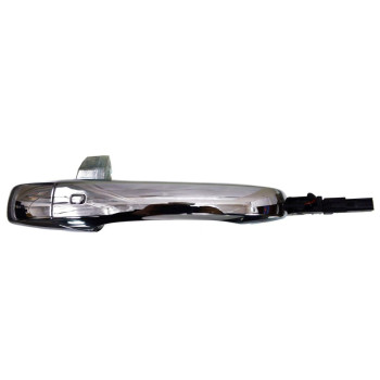 PT Auto Warehouse CH-3712M-FRK - Exterior Outer Outside Door Handle, Chrome - Front Right Passenger Side