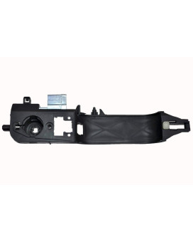 PT Auto Warehouse FO-3344S-2FR - Exterior Outer Outside Door Handle Base only, Black - Front Right Passenger Side