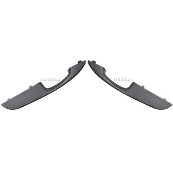 PT Auto Warehouse GM-2902G-DP - Interior Inner Inside Pull Handle, Gray (Pewter) - Left/Right Pair