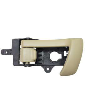 PT Auto Warehouse HY-2509E-LH - Interior Inner Inside Door Handle, Beige - Left Driver Side