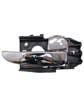 PT Auto Warehouse HY-2335M-FR - Interior Inner Inside Door Handle, Chrome - Front Right Passenger Side