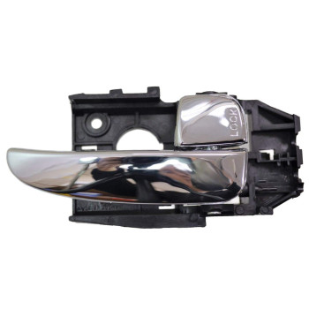 PT Auto Warehouse HY-2335M-FR - Interior Inner Inside Door Handle, Chrome - Front Right Passenger Side