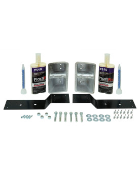 Kenworth W900 Hood Repair Kit (Square)