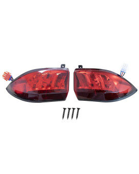 Drive-up Golf Cart LED Taillight for Club Car Precedent 2004-Up and Tempo 2018-Up Models Replacements 12V 3 Wires Rear Light Kit