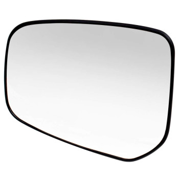 Brock Replacement Drivers Side Mirror Glass & Base for 14-18 Mirage 17-18 Mirage G4 Heated replaces 7632B601