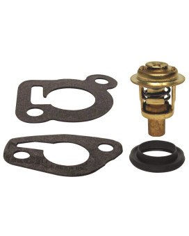 GLM Thermostat Kit for Mercury 6, 8, 9.9, 15, 20, 25 hp 120 Replaces 14586A3 18-3549, Please see product description for application information