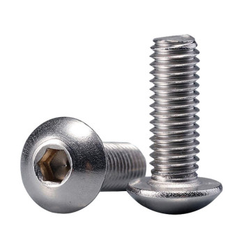 14-20 x 38 Button Head Socket cap Bolts Screws, 18-8 Stainless Steel, Bright Finish, Full Thread, Allen Hex Drive, 25 PcS