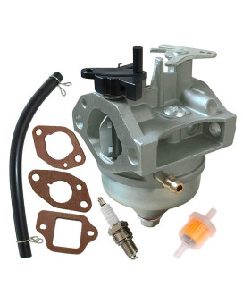 GCV160 Carburetor Compatible with Honda GCV160A GCV160LA GCV160LAO Engines Replacement 16100-Z0L-853 Carb with Gasket Spark Plug Kit