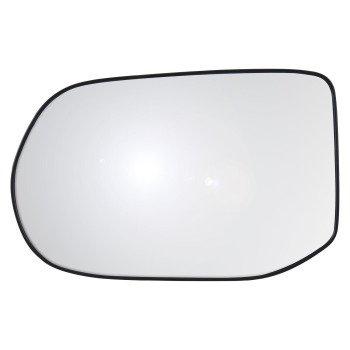 Driver Side Heated Mirror Glass w/backing plate, Honda Civic Sedan EX-L, EX-L Navi Model (4 Door, foldaway), 4 1/2 x 6 15/16 x 7 1/4