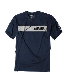 Factory Effex Yamaha Speed Block Premium T-Shirt Navy XX-Large Blue Navy