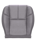 The Seat Shop Work Truck Driver Bottom Replacement Vinyl Seat Cover - Dark Titanium Gray (Fits Chevrolet Silverado and GMC Sierra - 2007-2013 1500, and 2007-2014 2500/3500)