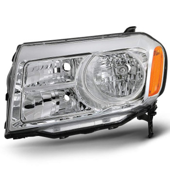 ACANII - For 2012-2015 Honda Pilot SUV [Factory Style] Headlight Headlamp Assembly Replacement - Left Driver Side