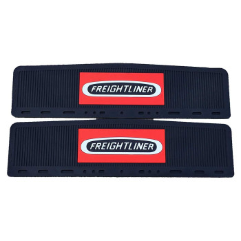 Freightliner Trucks 6 x 24 Semi Truck Rubber Mud Flap-Quarter Fender Flaps PDT1023-Set