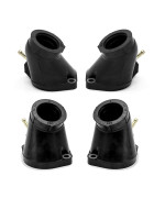 Motoparty XVZ1300 Carburetor Intake Manifolds Boot Set For Yamaha Royal Star 1300 Tour Classic 1996-2001 XVZ1300 XVZ13A Intake Boots Joint Carb Holder