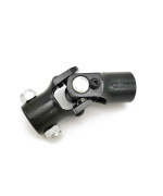 Ensun 3/4 DD x 3/4 Round Black Single Steering Shaft Universal U Joint, Maximum Working Angle: 35 Degree, Total Length: 96mm (3-3/4)