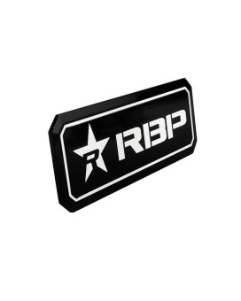 RBP Black and Silver Aluminum Emblem Set