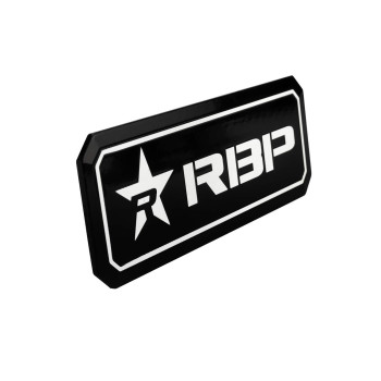 RBP Black and Silver Aluminum Emblem Set