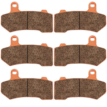 Zinger Brake Pad for Harley Davidson 08-22 FLHR Road King FLHX Street Glide,08-20 FLHTCU Ultra Classic Electra Glide VRSCDX Night Rod,15-22 Road Glide FLTRX Limited FLHXS Street Glide Special