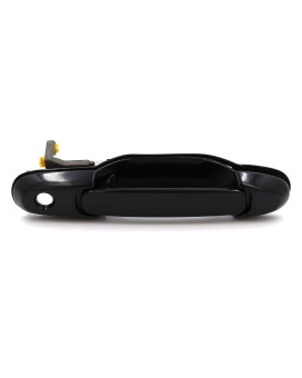 RP Remarkable Power, Compatible with 1998-2003 Sienna Outside Door Handle Front Right Black, Passenger Side Exterior Door Handle, 1 Piece for Sienna, Primary Colour