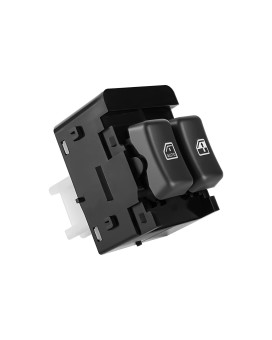 LCWRGS Driver Side Master Power Window Switch Compatible with Chevy Express 1500/2500/3500 & GMC Savana 1500/2500/3500 Van 1996 1997 1998 1999 2000, Replace 15728438 901-051