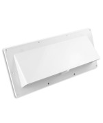 Leisure Coachworks RV Exhaust Vent Cover - RV Range Hood Vent/RV Range Hood Cover (1-Pack White)