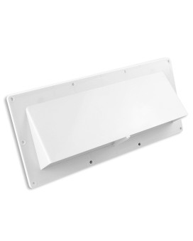 Leisure Coachworks RV Exhaust Vent Cover - RV Range Hood Vent/RV Range Hood Cover (1-Pack White)