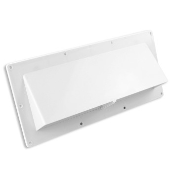 Leisure Coachworks RV Exhaust Vent Cover - RV Range Hood Vent/RV Range Hood Cover (1-Pack White)