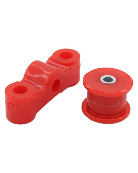 XtremeAmazing Red Manual Transmission Shifter Stabilizer Bushing Kit for D Series