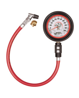 Longacre 52-52001 Magnum 3-1/2 GID Tire Gauge 0-60 by 1/2 lb