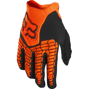 Fox Racing Mens PAWTECTOR Motocross Glove,Flow Orange,X-Large