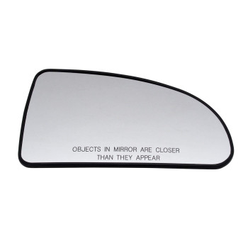 Passenger Right Side Mirror Glass Assembly With Plastic Back Plate (Non-Heated) Compatible with 2005-2010 Chevrolet Chevy Cobalt, 2007-2010 Pontiac G5