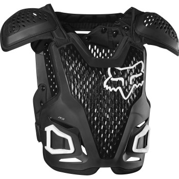 Fox Racing Youth R3 Motocross Chest Protector, Black