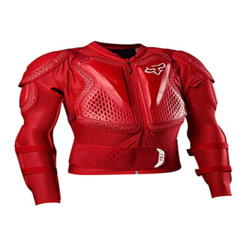 Fox Racing Men's Standard Titan Sport Motocross Jacket, Flame Red, Large