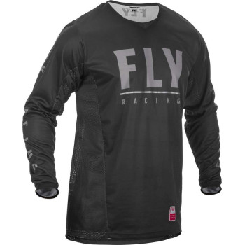 Fly Racing Patrol Men's Off-Road Motorcycle Jersey - Black/Medium