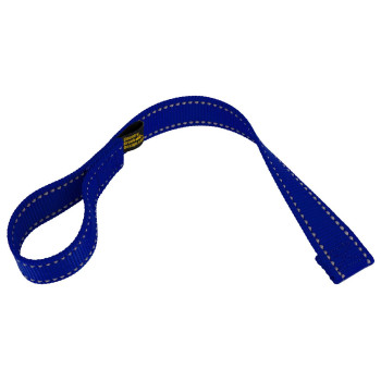 Country Brook Design - 1 Inch Winch Hook Pull Strap with Reflective Nylon - Royal Blue