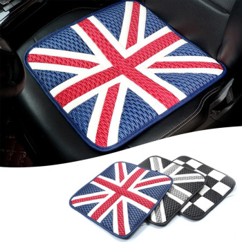 QIDIAN Car Seat Cover Ice Silk Seat Cushion Protector Mat for Cooper S ONE Clubman F54 F56 R55 R56 F60 R60 R61 Hatachback Countryman Paceman Interior Styling Accessories