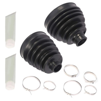 ROADFAR CV Joint Boot Kit Fit for 1999-2010 for Chevrolet Silverado 1500 Classic Front Outer Inner