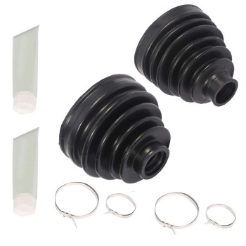 ROADFAR CV Boot Kit ATV replacement for 1996-2004 Axle Shaft Assemblies Driving Shaft CV Boot joints Pair Outer Inner