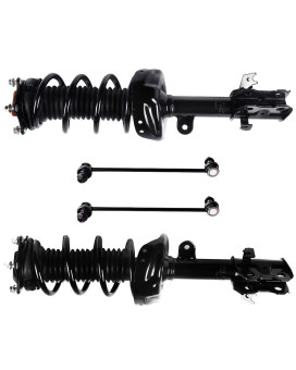 OCPTY Suspension Kits Front Strut Spring Assembly Stabilizer Bar Link Fits 2007-2014 for Honda CR-V Set of 4