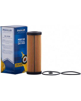 PG Standard Oil Filter PG8154 Fits 2023-2015 Ford F-150, 2023-20 Explorer, 2023-15 Edge, 2023-21 Bronco, 2022-17 Mustang, 2023-20 Lincoln Aviator, 2023-19 Nautilus, 2018-16 MKX, 2020-17 Continental