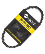 NICHE Drive Belt 5GH-17641-00-00 5GH-17641-10-00 3C2-17641-00-00 for 2000-2019 Yamaha Grizzly 400 Kodiak Rhino 450