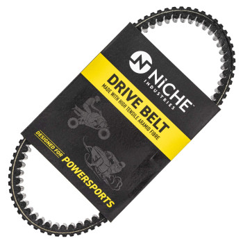 NICHE Drive Belt 5GH-17641-00-00 5GH-17641-10-00 3C2-17641-00-00 for 2000-2019 Yamaha Grizzly 400 Kodiak Rhino 450