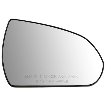 87621F3000 OE Style Passenger/Right Side Mirror Glass w/Convex Lens & Heated Compatible with Elantra 17-19