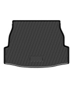 Mixsuper Cargo Liner Compatible with 2019-2023 2024 Toyota RAV4 All Models, All Weather Rear Trunk Liner Cargo Mat Anti-Slip Durable Black