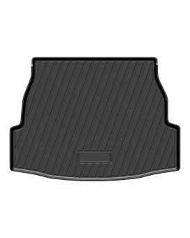 Mixsuper Cargo Liner Compatible with 2019-2023 2024 Toyota RAV4 All Models, All Weather Rear Trunk Liner Cargo Mat Anti-Slip Durable Black