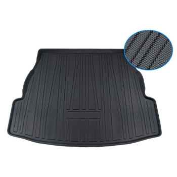 Powerty Compatible with Cargo Mat Toyota RAV4 2024 2023 2022 2021 2020 2019 Accessories Trunk Mat Rear Trunk Tray All Weather Cargo Liner 3D Custom Fit Waterproof Protector Upgrade Material