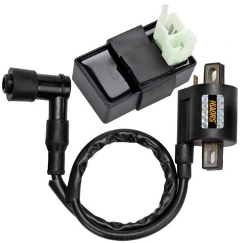 HIAORS 6 Pin AC CDI Box Ignition Coil for Baja Motorsports Baja 90 Ba90 90cc CG 125cc 150cc 200cc 250cc Vertical Engine Dirt Bike Go Kart ATV Quad Parts