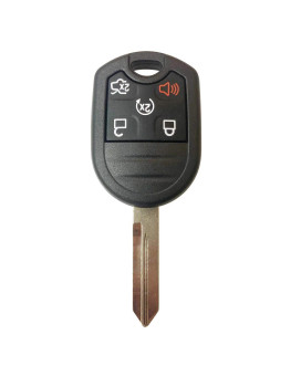 NEW Uncut Keyless Entry Remote Star 5 Button Key Fob For Ford 164-R8000 CWTWB1U793;by AUTO KEY MAX (SINGLE)