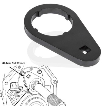 E-cowlboy 1/2 Drive Mainshaft 5th Gear Nut Wrench for Dodge 1994-2004 NV4500HD models with Cummins Diesel or V-10, NV4500 4x4 29 spline & 4x2 31 Spline Output